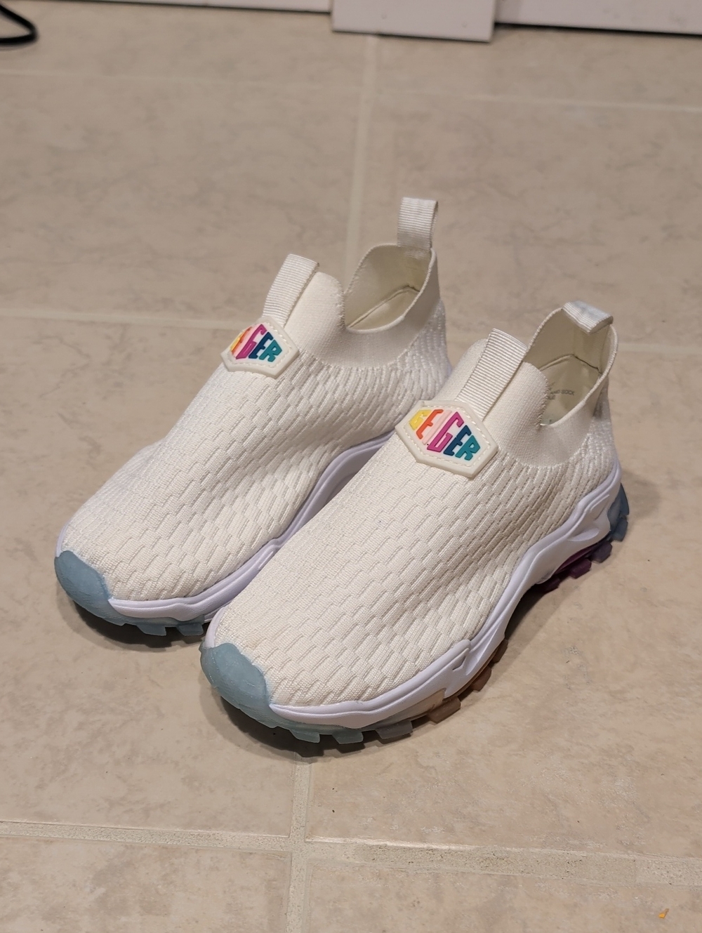 Kurt Geiger London Lettie Knit slip-on Kids